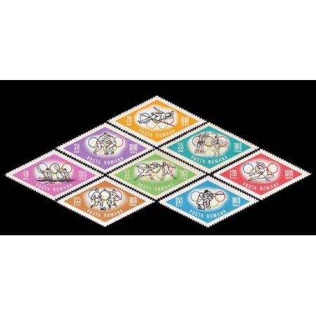 1964 - Jocurile Olimpice Tokyo, serie neuzata