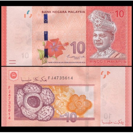 Malaysia 2021 - 10 ringgit UNC