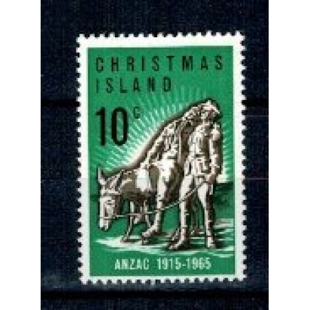 Christmas Island 1965 - ANZAC, neuzat Christmas Island 1965 - ANZAC, neuzat
