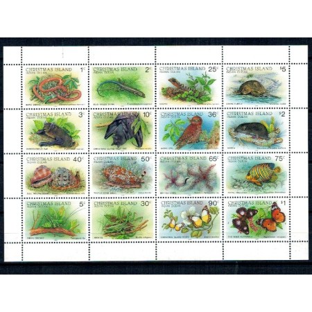 Christmas Island 1988 - Fauna, animale, KLB neuzat Christmas Island 1988 - Fauna, animale, KLB neuzat
