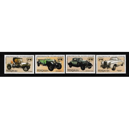 Venda 1986 - Centenarul automobilului, serie neuzata
