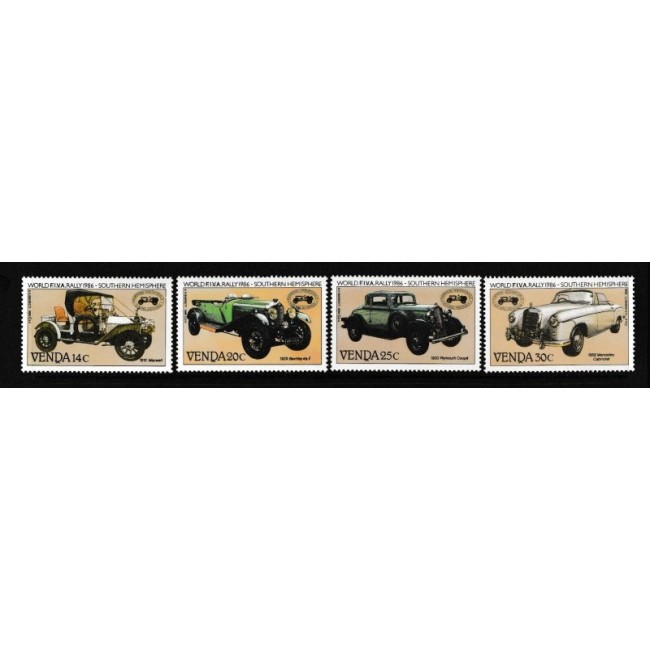 Venda 1986 - Centenarul automobilului, serie neuzata