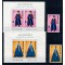 Korea Sud 1973 - Costume dinastia Yi (V) serie+colite neuzate