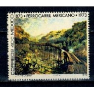 Mexic 1973 - Calea ferata Veracruz-Mexico City, tren, neuzat