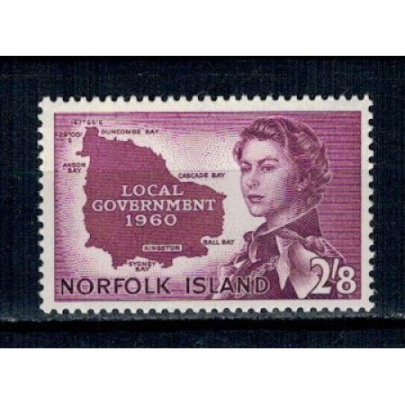 Norfolk Island 1960 - Local Government, neuzat