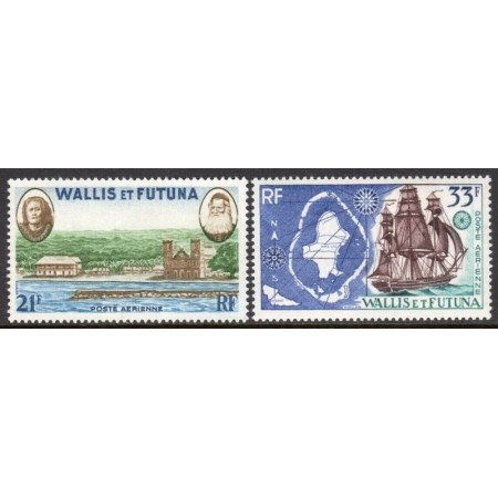 Wallis & Futuna 1960 - Posta Aeriana, serie neuzata Wallis & Futuna 1960 - Posta Aeriana, serie neuzata