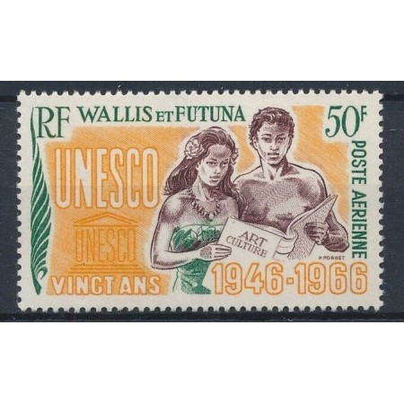 Wallis & Futuna 1977 - UNESCO, neuzat Wallis & Futuna 1977 - UNESCO, neuzat
