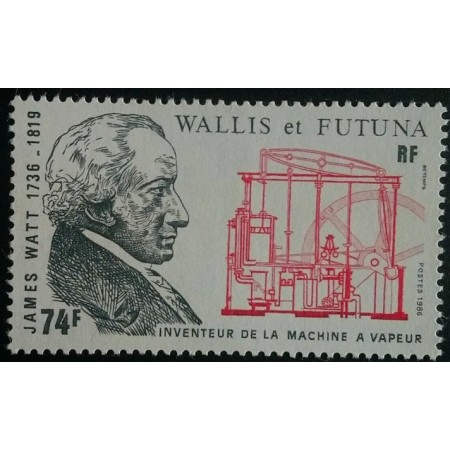 Wallis & Futuna 1986 - James Watt, neuzat Wallis & Futuna 1986 - James Watt, neuzat