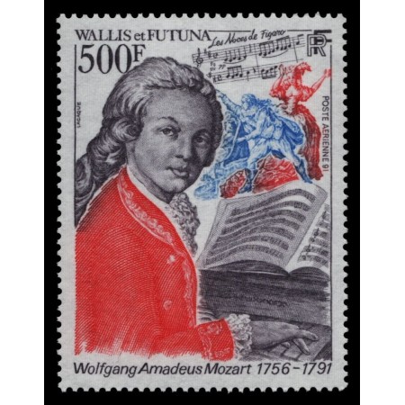 Wallis & Futuna 1991 - Mozart, neuzat Wallis & Futuna 1991 - Mozart, neuzat