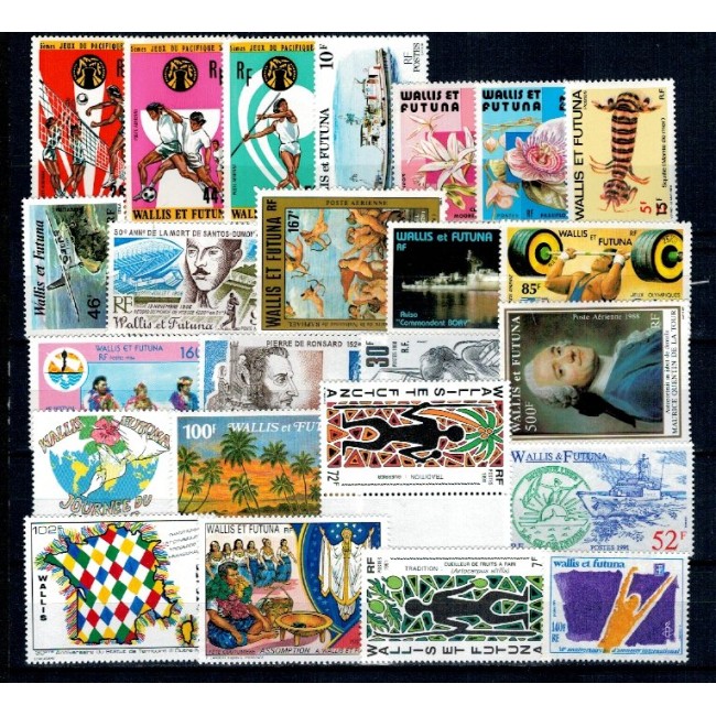 Wallis & Futuna - Lot timbre neuzate Wallis & Futuna - Lot timbre neuzate