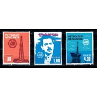 Mexic 1978 - Industria petrolifera, serie neuzata