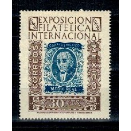 Mexic 1956 - Ziua marcii postale, neuzat Mexic 1956 - Ziua marcii postale, neuzat