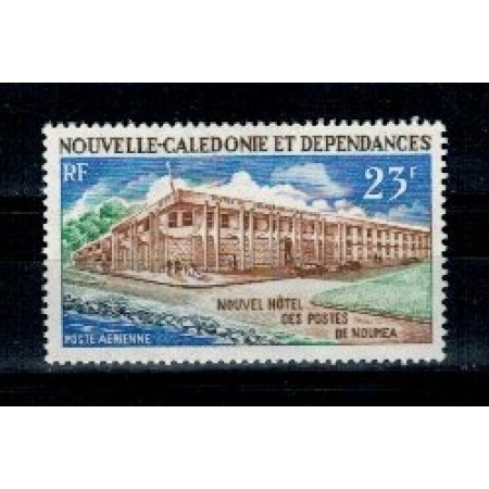 New Caledonia 1972 - Cladirea postei din Noumea, neuzat New Caledonia 1972 - Cladirea postei din Noumea, neuzat