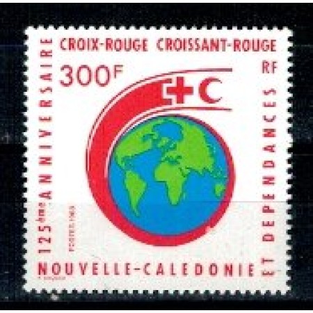 New Caledonia 1988 - Crucea Rosie, neuzat New Caledonia 1988 - Crucea Rosie, neuzat