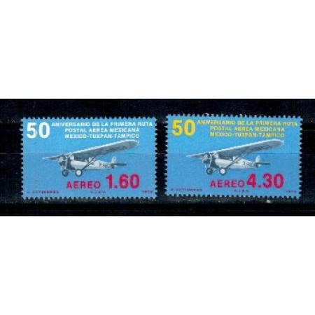 Mexic 1978 - Avioane, aviatie, serie neuzata Mexic 1978 - Avioane, aviatie, serie neuzata