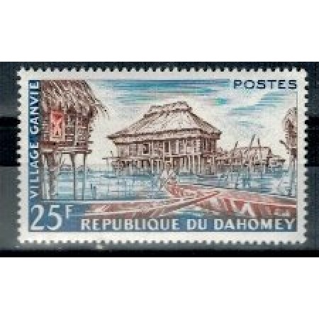 Benin (Dahomey) 1960 - Arhitectura, Mi 173 neuzat