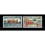 Benin (Dahomey) 1960 - Arhitectura, Posta Aeriana, serie neuzata
