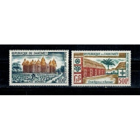 Benin (Dahomey) 1960 - Arhitectura, Posta Aeriana, serie neuzata Benin (Dahomey) 1960 - Arhitectura, Posta Aeriana, serie neuzata