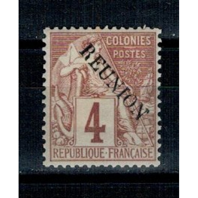 Reunion 1891 (colonie franceza) - Mi 19 nestampilat Reunion 1891 (colonie franceza) - Mi 19 nestampilat