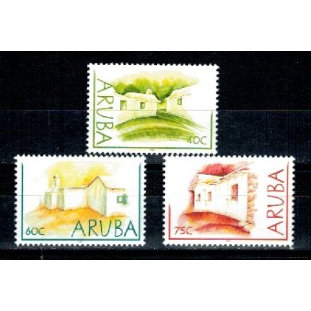 Aruba 2003 - Case traditionale, arhitectura, serie neuzata Aruba 2003 - Case traditionale, arhitectura, serie neuzata