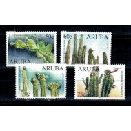Aruba 1999 - Cactusi, flora locala, serie neuzata