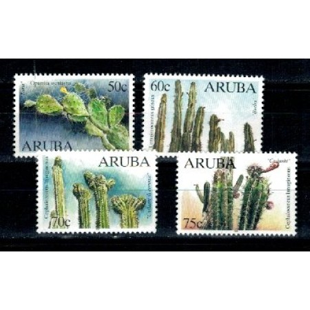 Aruba 1999 - Cactusi, flora locala, serie neuzata Aruba 1999 - Cactusi, flora locala, serie neuzata