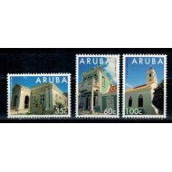Aruba 1995 - Cladiri istorice, arhitectura, serie neuzata