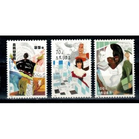 Aruba 1991 - Carnaval, serie neuzata Aruba 1991 - Carnaval, serie neuzata