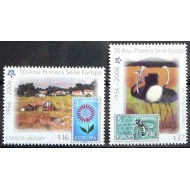 Uruguay 2005 - Europa, timbru pe timbru, serie neuzata