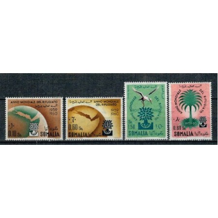 Somalia Italiana 1960 - Pentru refugiati, serie neuzata Somalia Italiana 1960 - Pentru refugiati, serie neuzata