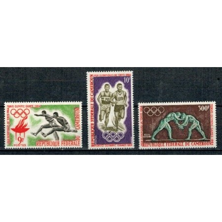 Cameroun 1964 - Jocurile Olimpice, sport, serie neuzata Cameroun 1964 - Jocurile Olimpice, sport, serie neuzata