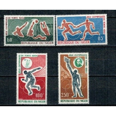 Niger 1964 - Jocurile Olimpice, sport, serie neuzata Niger 1964 - Jocurile Olimpice, sport, serie neuzata