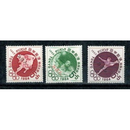 Japonia 1962 - Jocurile Olimpice Tokyo (II), SPECIMEN, serie neu Japonia 1962 - Jocurile Olimpice Tokyo (II), SPECIMEN, serie neu