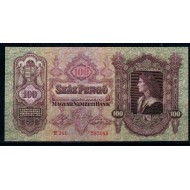 Ungaria 1930 - 100 pengo, XF+/aUNC