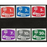 Gibraltar 1976 - Porto, serie neuzata