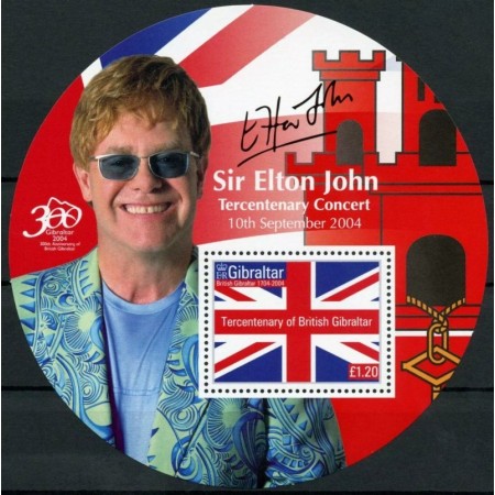 Gibraltar 2004 - Sir Elton John, colita neuzata Gibraltar 2004 - Sir Elton John, colita neuzata