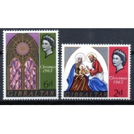 Gibraltar 1967 - Craciun, serie neuzata