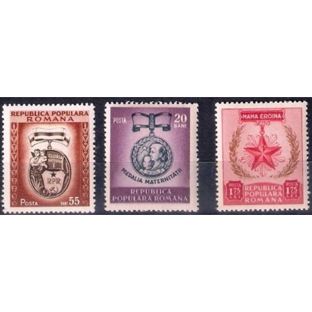 1952 - Ziua internationala a femeii, serie neuzata