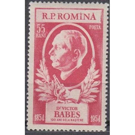 1954 - Victor Babes, neuzat