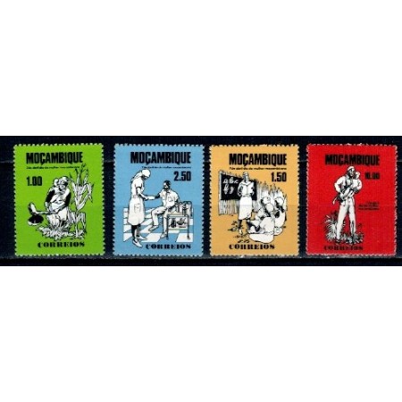 Mozambic 1976 - Ziua femeii, serie neuzata Mozambic 1976 - Ziua femeii, serie neuzata