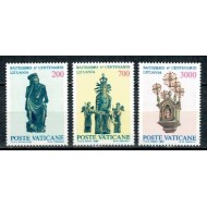 Vatican 1987 - Aniv. crestinizarea Lituaniei, serie neuzata