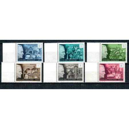 Vatican 1996 - Vizitele Papei, serie neuzata