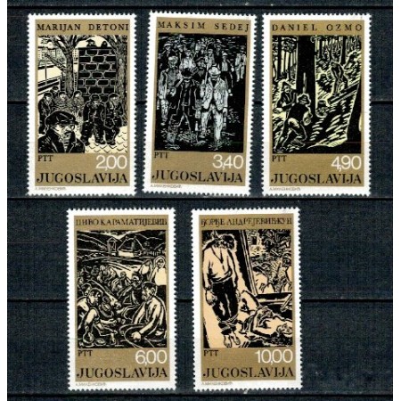 Iugoslavia 1978 - Grafica, arta, serie neuzata Iugoslavia 1978 - Grafica, arta, serie neuzata