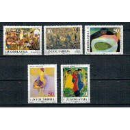 Iugoslavia 1985 - Picturi, arta, serie neuzata