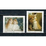 Iugoslavia 1990 - Pictura, arta, serie neuzata