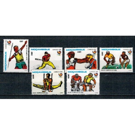 Mozambic 1988 - Jocurile Olimpice, serie neuzata Mozambic 1988 - Jocurile Olimpice, serie neuzata