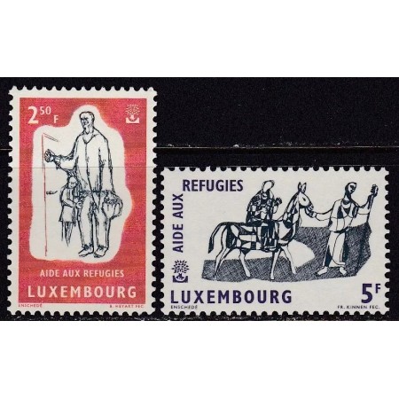 Luxemburg 1960 - Pentru refugiati, Sfanta Familie, serie neuzata Luxemburg 1960 - Pentru refugiati, Sfanta Familie, serie neuzata