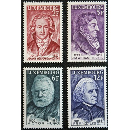 Luxemburg 1977 - Personalitati, serie neuzata Luxemburg 1977 - Personalitati, serie neuzata