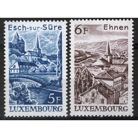 Luxemburg 1977 - Vederi, serie neuzata Luxemburg 1977 - Vederi, serie neuzata