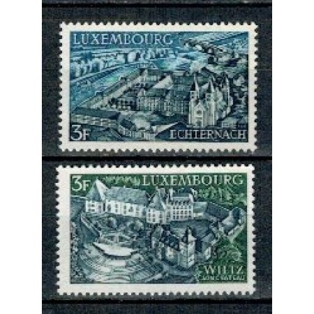 Luxemburg 1969 - Vederi, orase, serie neuzata Luxemburg 1969 - Vederi, orase, serie neuzata